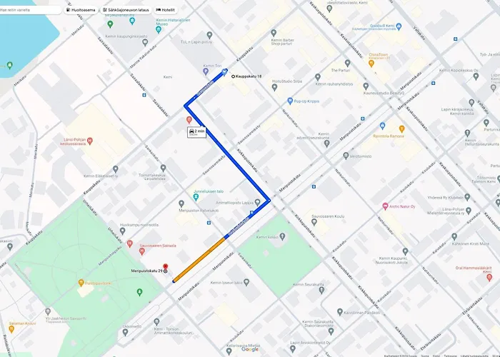 Yksioe Kaupungissa Кеми